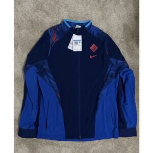 England National Team Jacket Mens Medium Soccer Dri-FIT Full Zip Training Nike